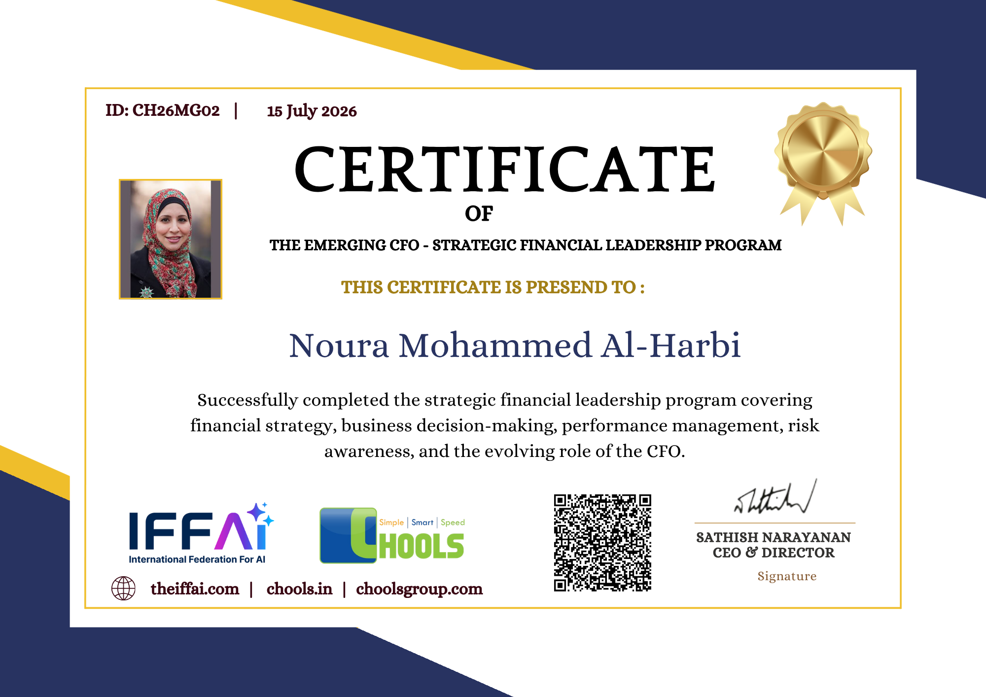 Management Programs Certificate